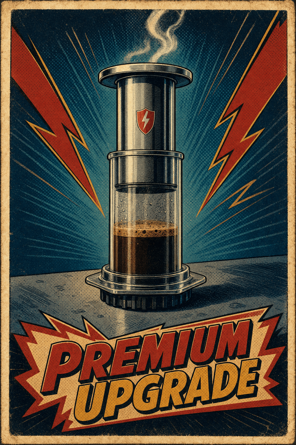 AeroPress coffee press, premium upgrade